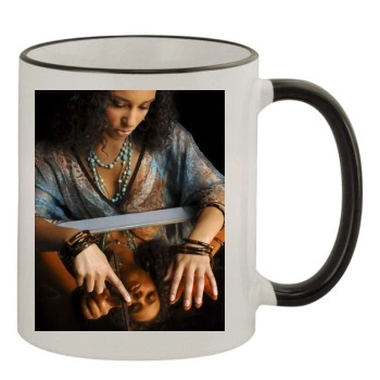 Alicia Keys 11oz Colored Rim & Handle Mug