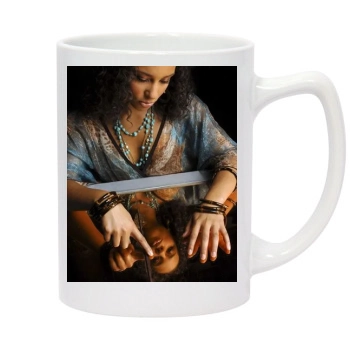 Alicia Keys 14oz White Statesman Mug