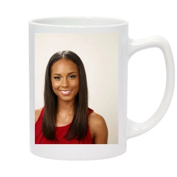 Alicia Keys 14oz White Statesman Mug