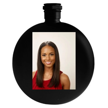 Alicia Keys Round Flask