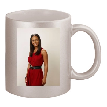 Alicia Keys 11oz Metallic Silver Mug