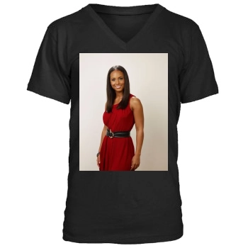 Alicia Keys Men's V-Neck T-Shirt