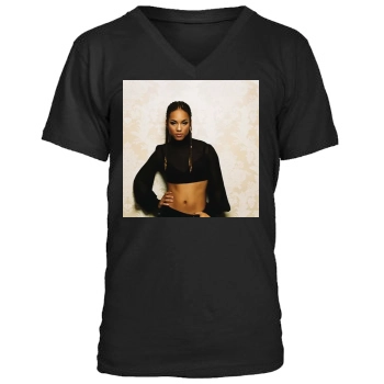 Alicia Keys Men's V-Neck T-Shirt