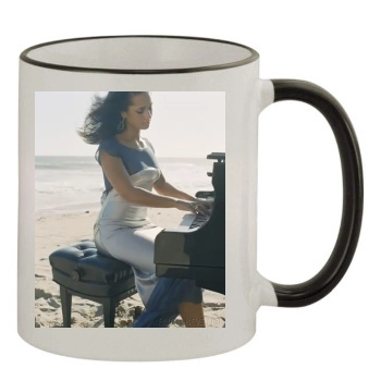 Alicia Keys 11oz Colored Rim & Handle Mug