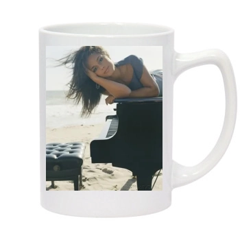 Alicia Keys 14oz White Statesman Mug