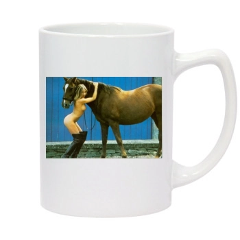 Fia Morrow 14oz White Statesman Mug