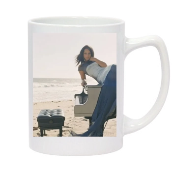 Alicia Keys 14oz White Statesman Mug