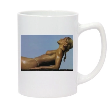 Fia Morrow 14oz White Statesman Mug