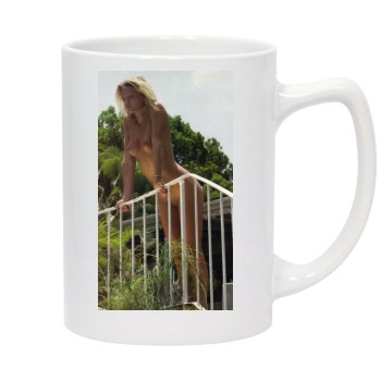 Fia Morrow 14oz White Statesman Mug