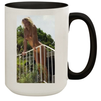 Fia Morrow 15oz Colored Inner & Handle Mug