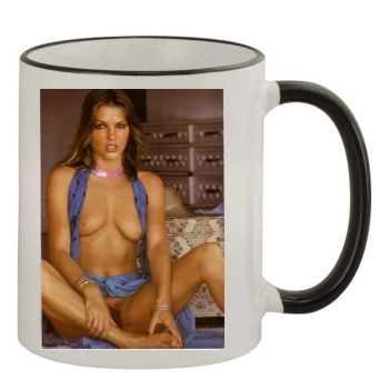 Fia Morrow 11oz Colored Rim & Handle Mug