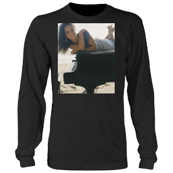 Alicia Keys Men's Heavy Long Sleeve TShirt