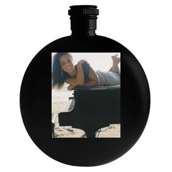 Alicia Keys Round Flask