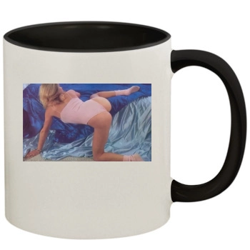 Fia Morrow 11oz Colored Inner & Handle Mug