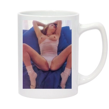 Fia Morrow 14oz White Statesman Mug