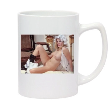 Fia Morrow 14oz White Statesman Mug