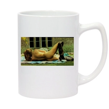 Fia Morrow 14oz White Statesman Mug