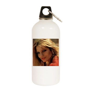 Fia Morrow White Water Bottle With Carabiner