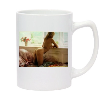 Fia Morrow 14oz White Statesman Mug