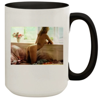 Fia Morrow 15oz Colored Inner & Handle Mug