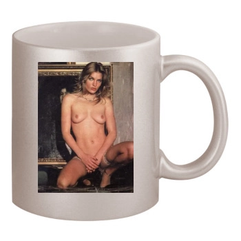 Fia Morrow 11oz Metallic Silver Mug