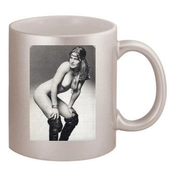 Fia Morrow 11oz Metallic Silver Mug