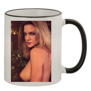 Fia Morrow 11oz Colored Rim & Handle Mug