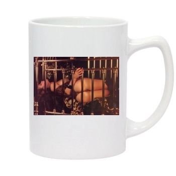 Fia Morrow 14oz White Statesman Mug