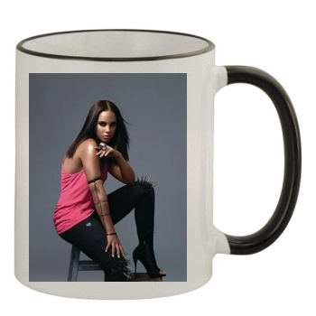 Alicia Keys 11oz Colored Rim & Handle Mug