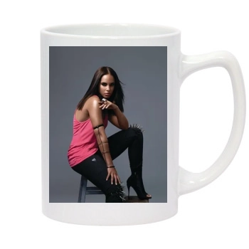 Alicia Keys 14oz White Statesman Mug