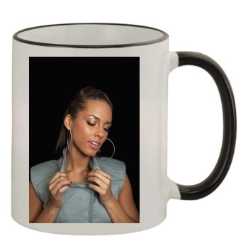 Alicia Keys 11oz Colored Rim & Handle Mug