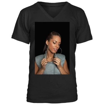 Alicia Keys Men's V-Neck T-Shirt