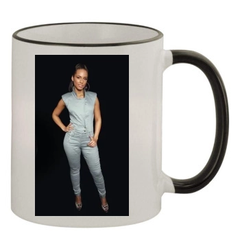 Alicia Keys 11oz Colored Rim & Handle Mug