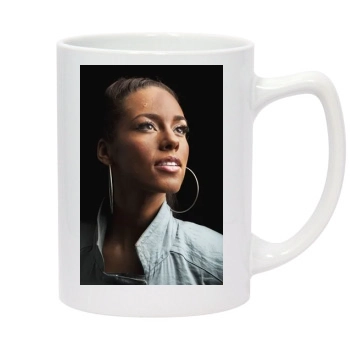 Alicia Keys 14oz White Statesman Mug