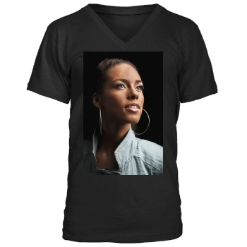 Alicia Keys Men's V-Neck T-Shirt