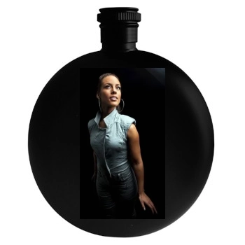 Alicia Keys Round Flask