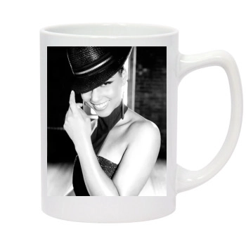 Alicia Keys 14oz White Statesman Mug