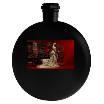 Alicia Keys Round Flask