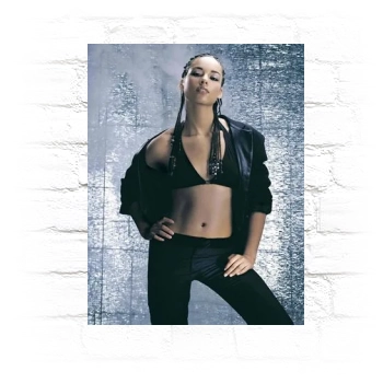 Alicia Keys Metal Wall Art