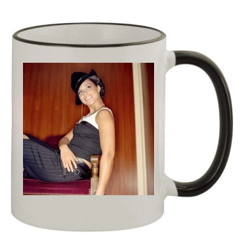 Alicia Keys 11oz Colored Rim & Handle Mug