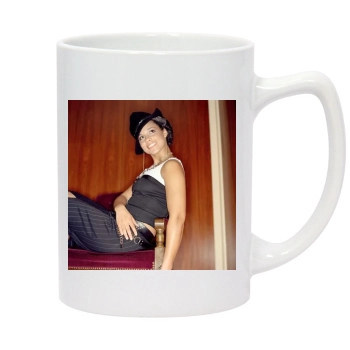 Alicia Keys 14oz White Statesman Mug