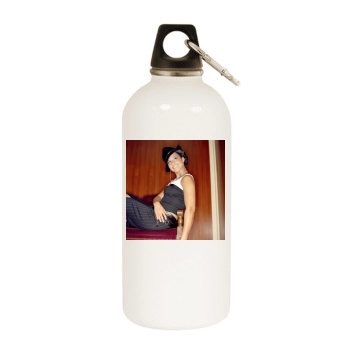 Alicia Keys White Water Bottle With Carabiner