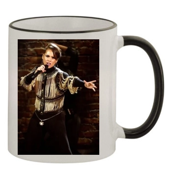 Alicia Keys 11oz Colored Rim & Handle Mug