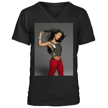 Alicia Keys Men's V-Neck T-Shirt