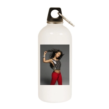 Alicia Keys White Water Bottle With Carabiner