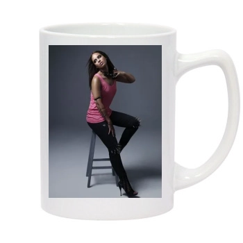 Alicia Keys 14oz White Statesman Mug