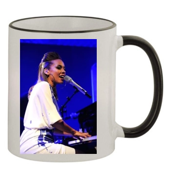 Alicia Keys 11oz Colored Rim & Handle Mug