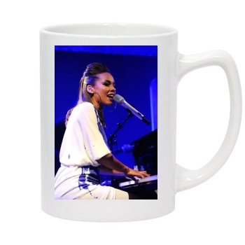 Alicia Keys 14oz White Statesman Mug