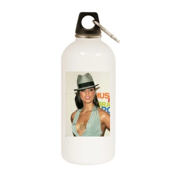 Alicia Keys White Water Bottle With Carabiner