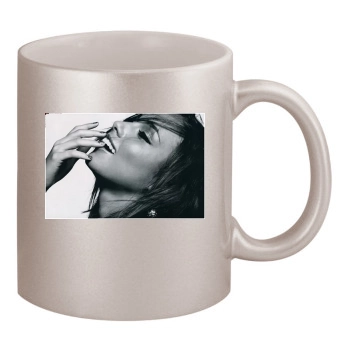 Alicia Keys 11oz Metallic Silver Mug